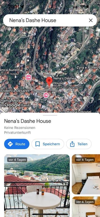 Nena'S Dashe House Берат Экстерьер фото